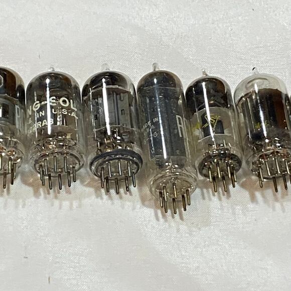 Vintage Lot of 26 Electron Vacuum Tubes Radio AMP Audio Not Tested As Is - Picture 13 of 16